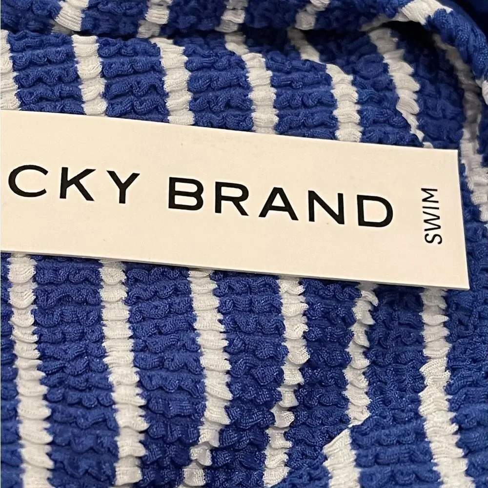 Lucky Brand - Nautical Striped Swimwear